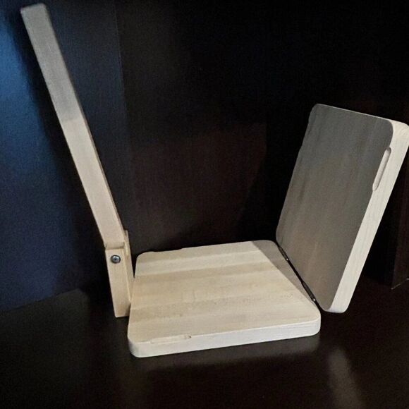 Custom Handmade Wooden Tortilla Press – Heavy-Duty Maple – 11.5” - Picture 3 of 6